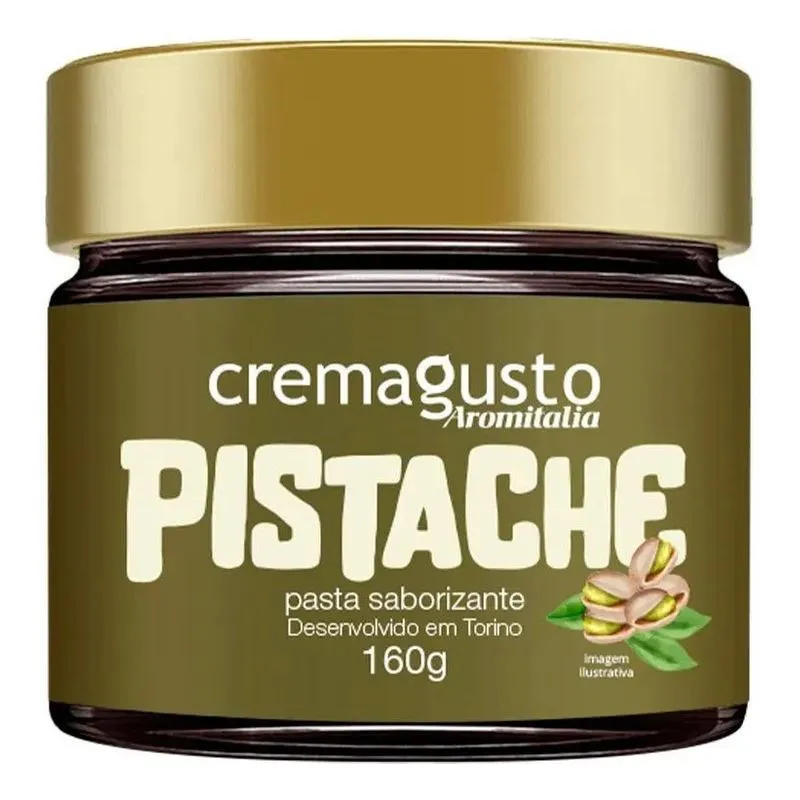 Pasta Saborizante Cremagusto Sabor Pistache Aromitalia 160g