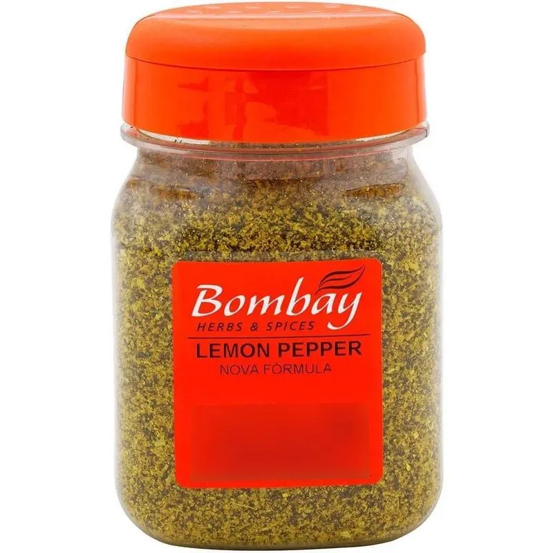 Lemon Pepper 240g (mini Pet) Bombay Herbs &amp; Spices