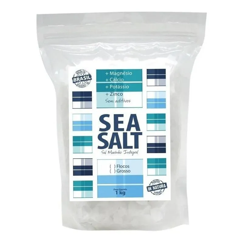 Sal Marinho Integral Sem Iodo 03x01 (3kg))