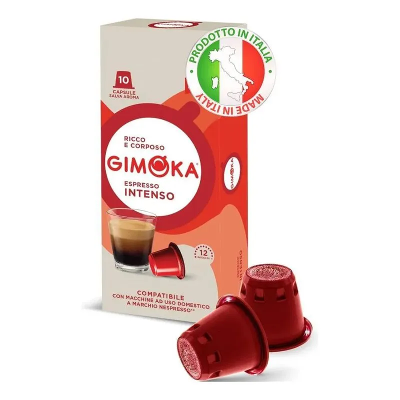 Café Nespresso Cápsulas Café Intenso Gourmet Gimoka Espresso