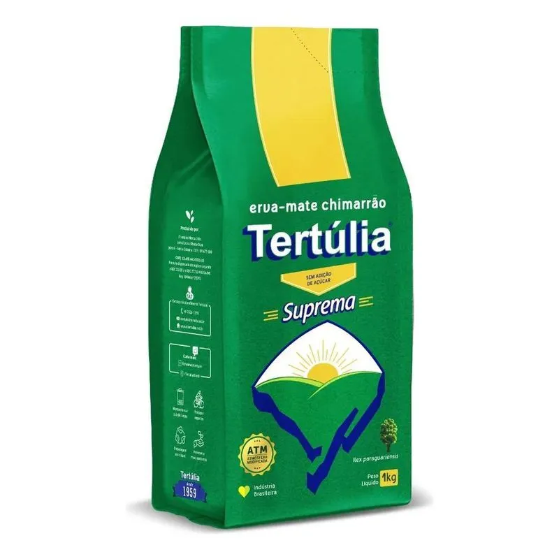 Erva-mate Tertúlia Chimarrão Suprema Sem Glúten 1kg