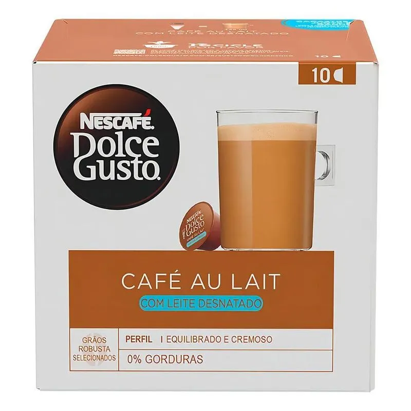 Nescafé Dolce Gusto Café Em Capsúla Desnatado - 10 - Unidade