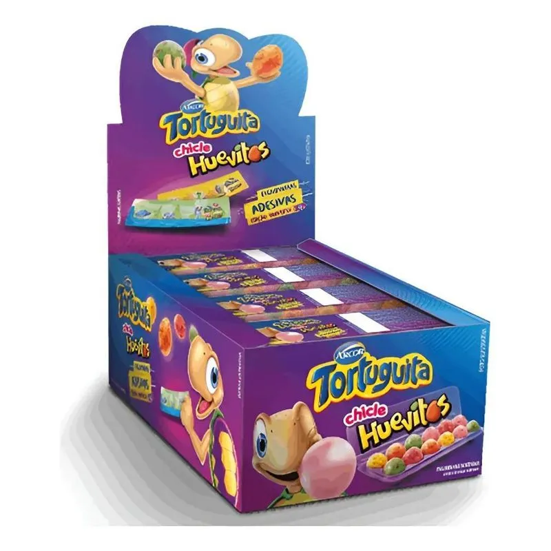 Arcor Huevitos Chiclete - Frutas Sortidas - Unidade - 1 - 12