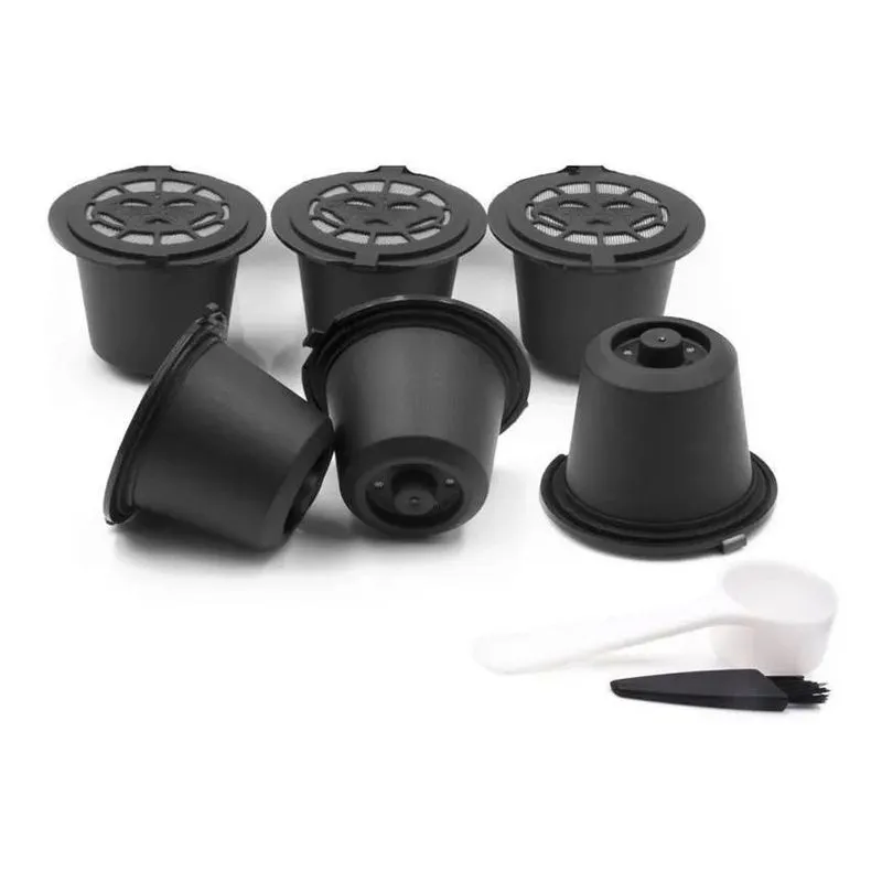 Kit 6 Cápsula Nespresso Reutilizável Reaproveitável - Caf