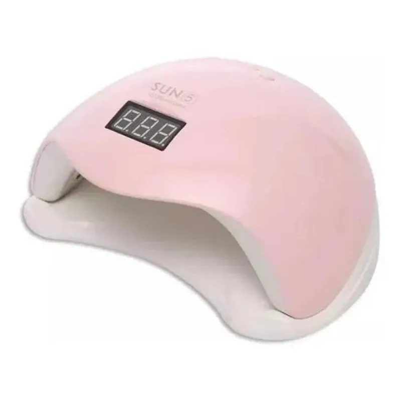 Cabine Sun 5 Digital 48w Secagem Unhas De Gel Cor Rosa Volta