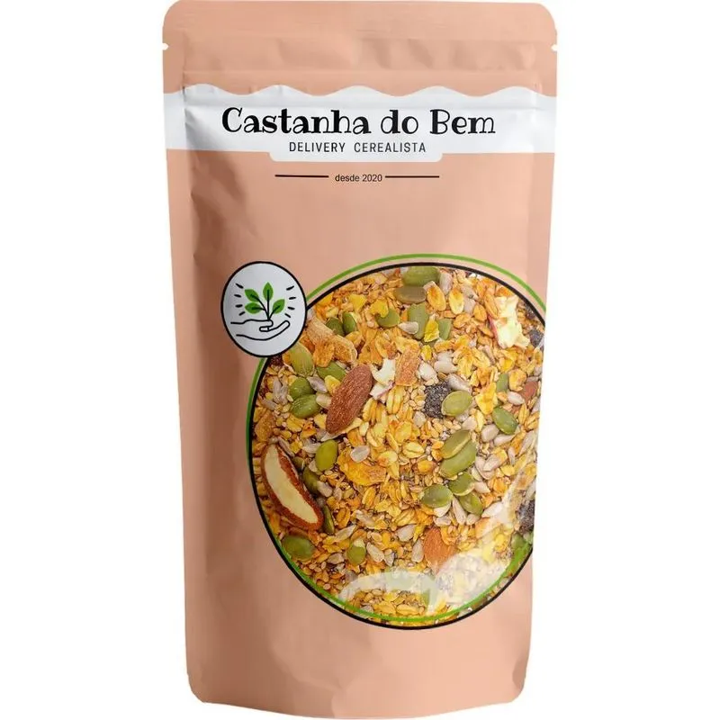 Granola Zero Açúcar Sementes 1kg - Frutas E Castanhas