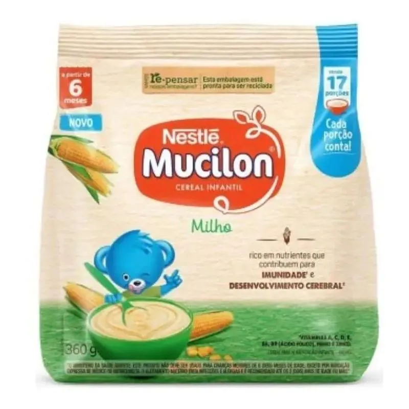 Mucilon Alimentos Infantis Cereal Infantil Milho - Milho - 3