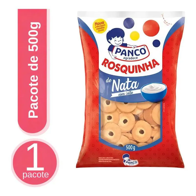 Rosquinha Nata Panco Biscoito 500gr