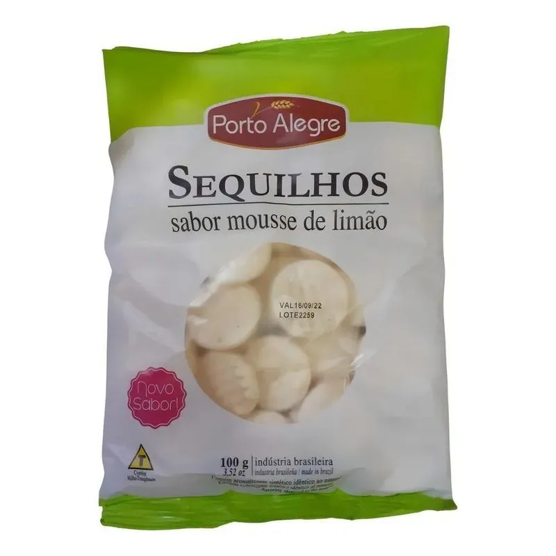 Biscoitos Porto Alegre Porto Alegre Sequilhos Sabor Mousse D