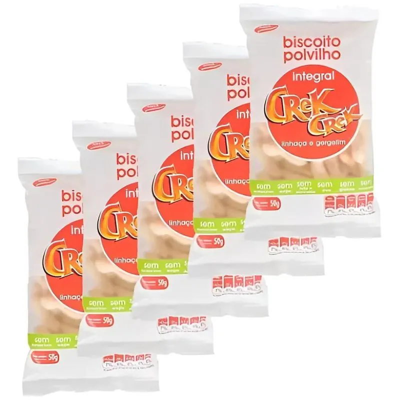 Crekcrek Ind De Alimentos Ltda Crek Crek - 250 G - Kit - 5 -