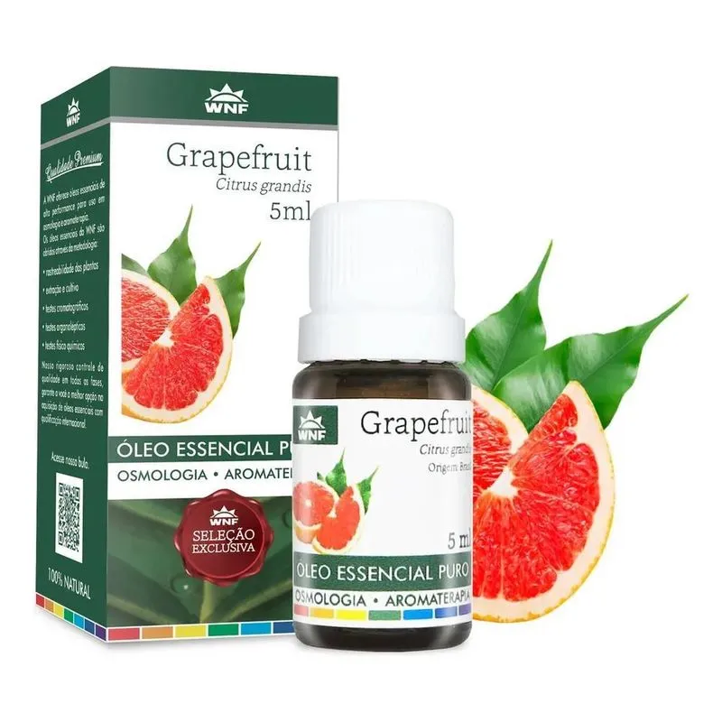 Oleo Essencial Grapefruit Puro Natural Wnf 5ml