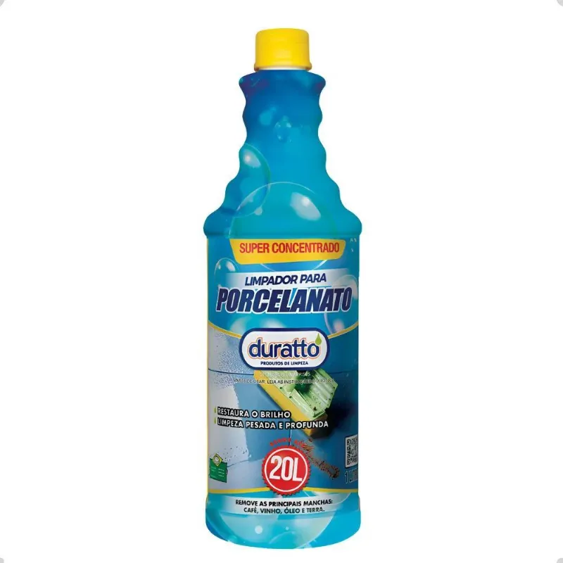 Limpador Porcelanato Ceramica Duratto Concentrado 1l Manchas