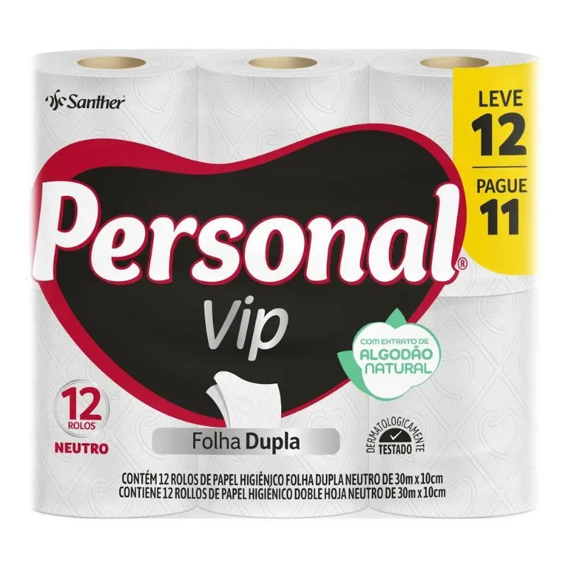 Papel Hig.f.d.personal Vip 30m L12p11