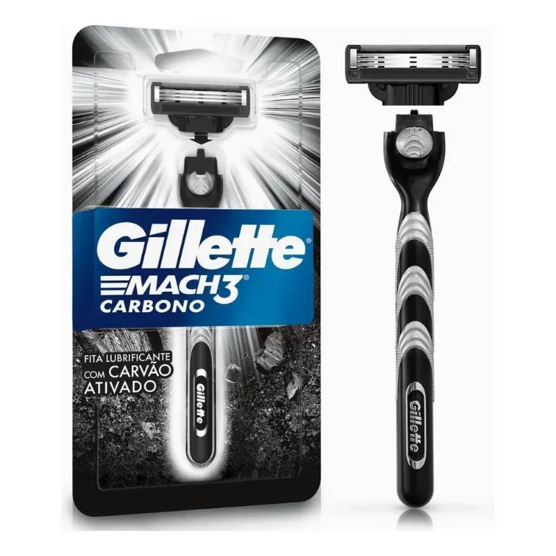 Gillette Mach3 Carbono Mach3 - 1 - Unidade - 1