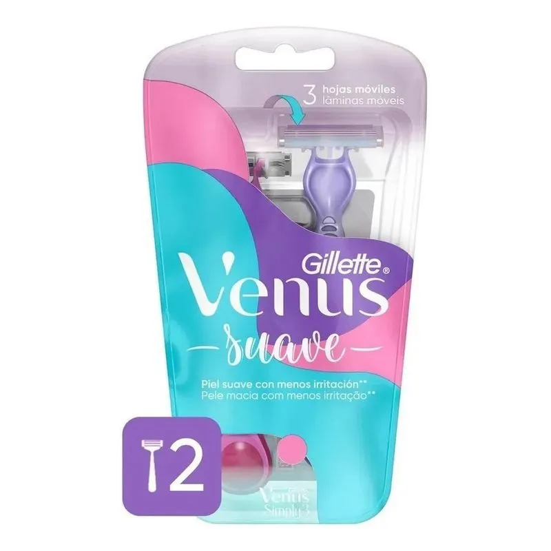 Aparelho Feminino Recarregável Para Depilação Venus Gillette