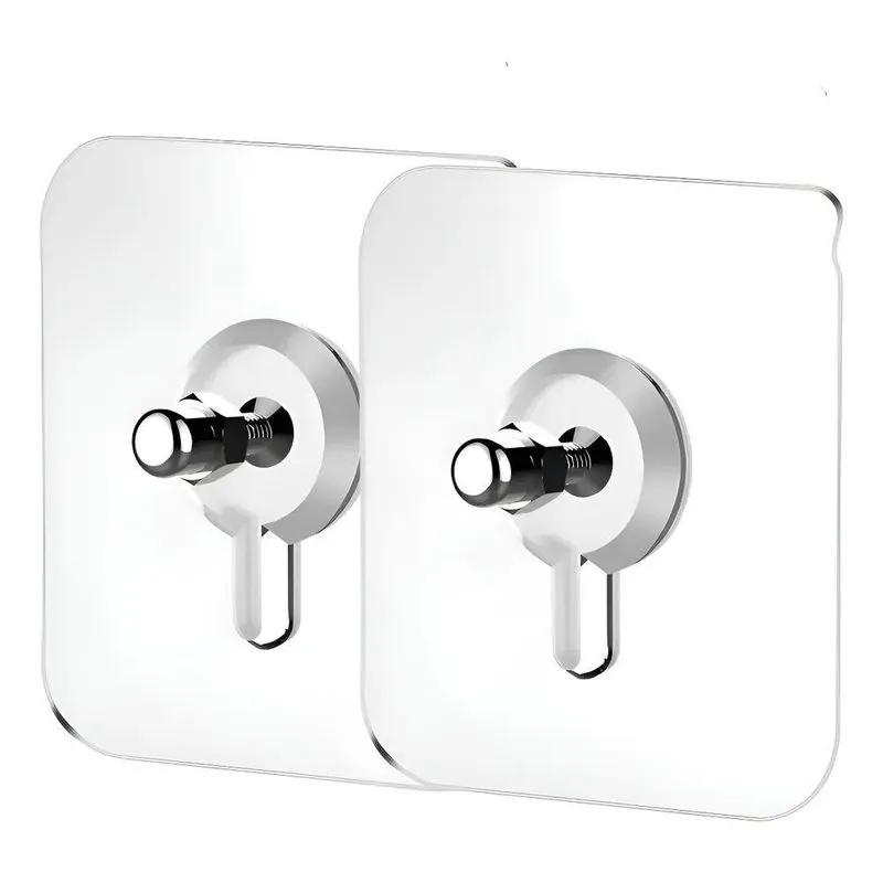 10x Kit 4 Gancho Suporte Para Quadros 3m Até 3,6kg Branco