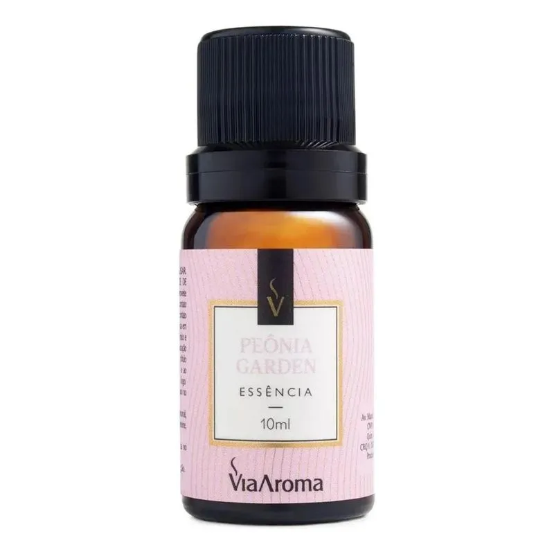 Essência Peônia Garden Via Aroma - 10ml