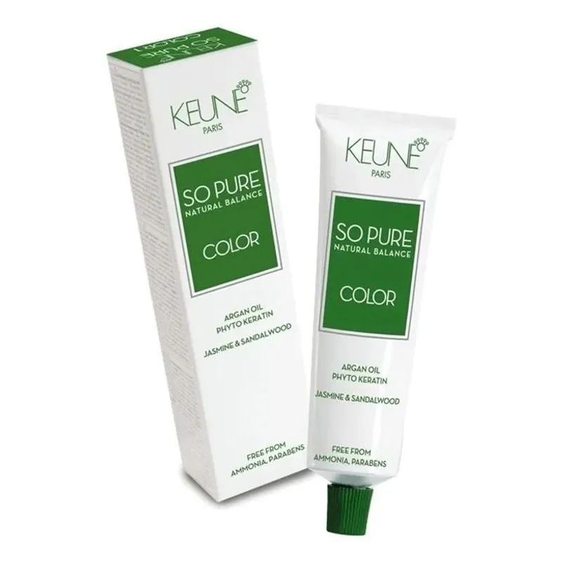 2x Keune So Pure Color 6 Loiro Escuro 60ml