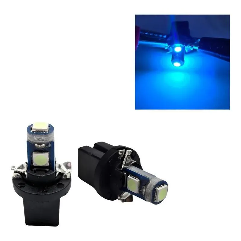 Par T5b8 Led De Painel Do Gol G1 G2 G3 G4 G5 Padrão Azul-cla