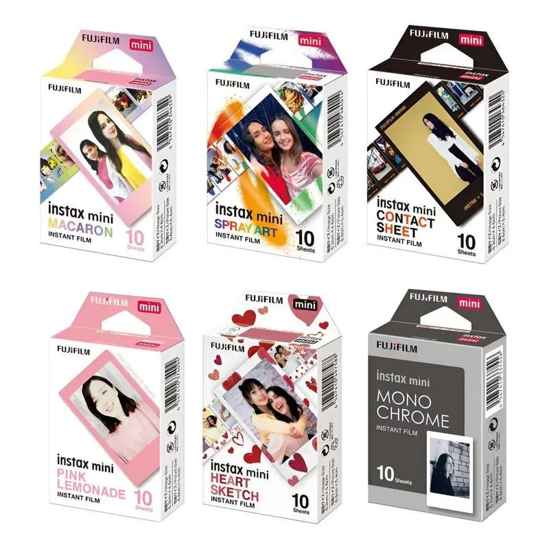 Filme Instax 10 Fotos Colors Fujifilm Spray Art