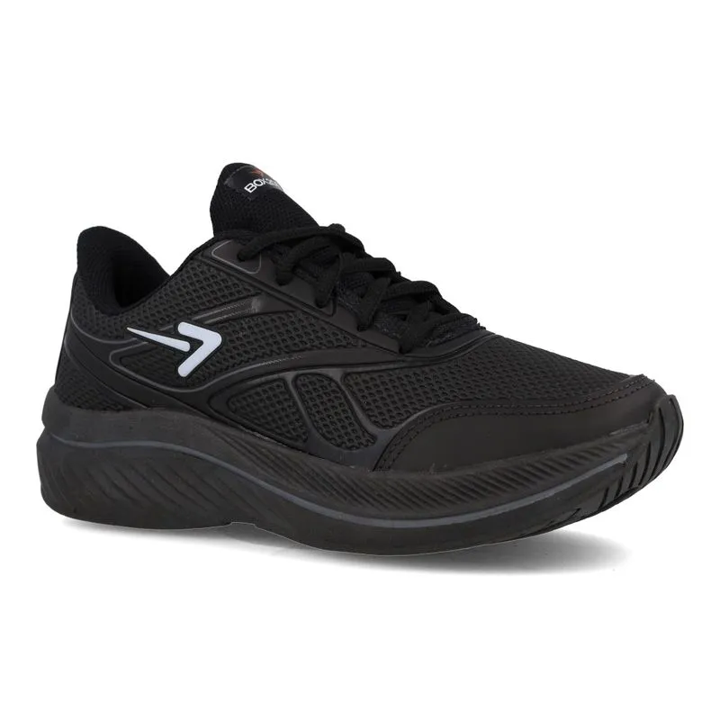 Tênis Esportivo Box200 BX2489 Unissex Preto PT PRETO/PRATA - 38