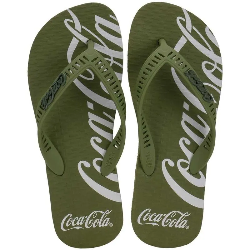 CHINELO MASCULINO CRISP TASTE COCA-COLA CC3938 39/40 / VERDE