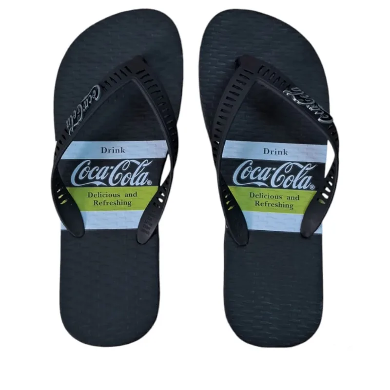 Chinelo Masculino Coca Cola Andale Preto CC4404