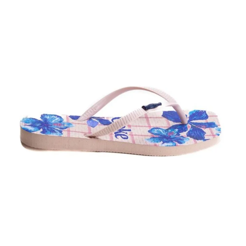 Chinelo Coca Cola Square Resort Hibiscus Feminino Rosa Rosa - 33/34 37/38 / Rosa