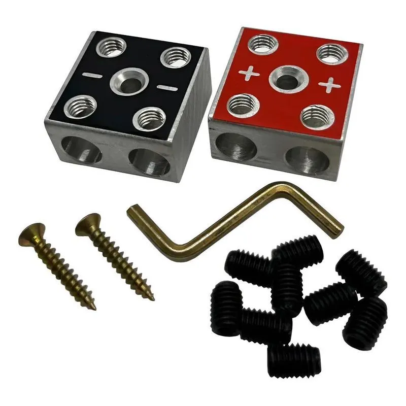 Bloco Distribuidor Tc 2x2 4vias Barramento Fixa Até 70mm Par