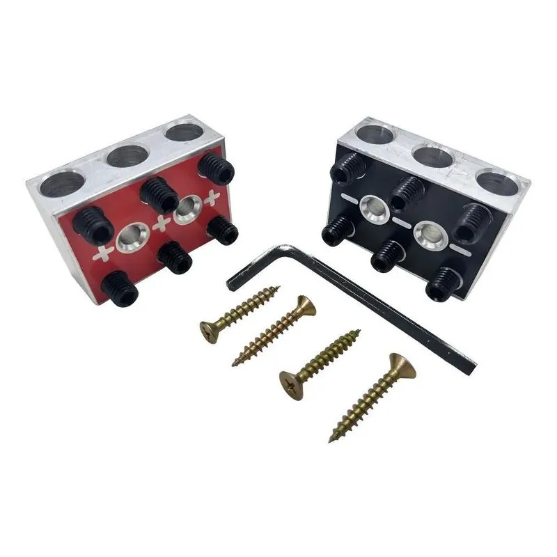 Bloco Distribuidor Tc 3x3 6vias Barramento Fixa Até 70mm Par