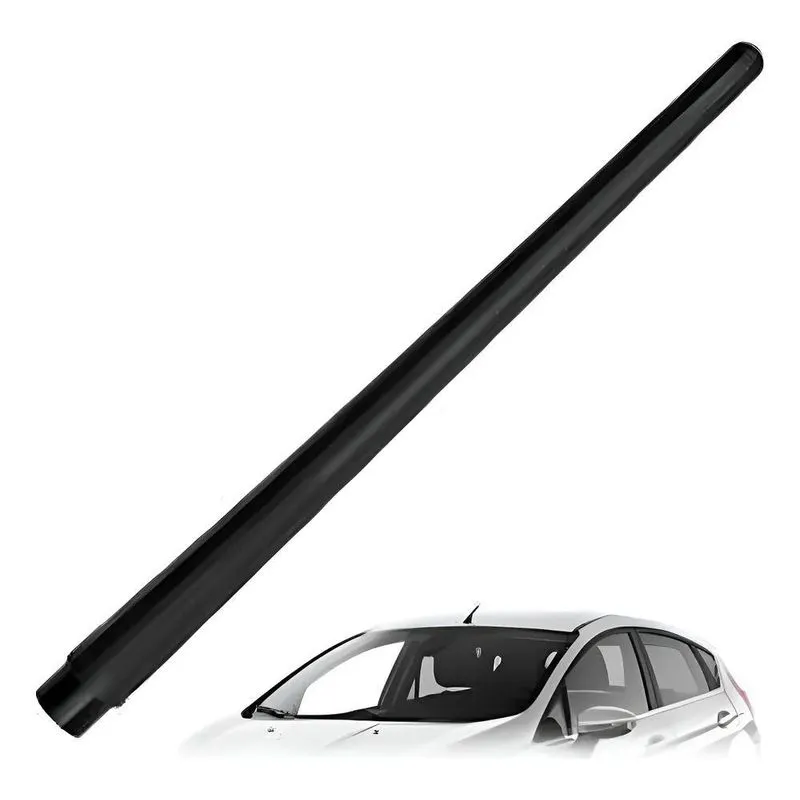 Haste Antena Curta Ford Novo Ka Ponta Preta 2021 -