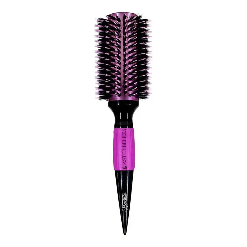 10x Escova De Cabelo Rosa Bonitta Profissional Marco Boni 6
