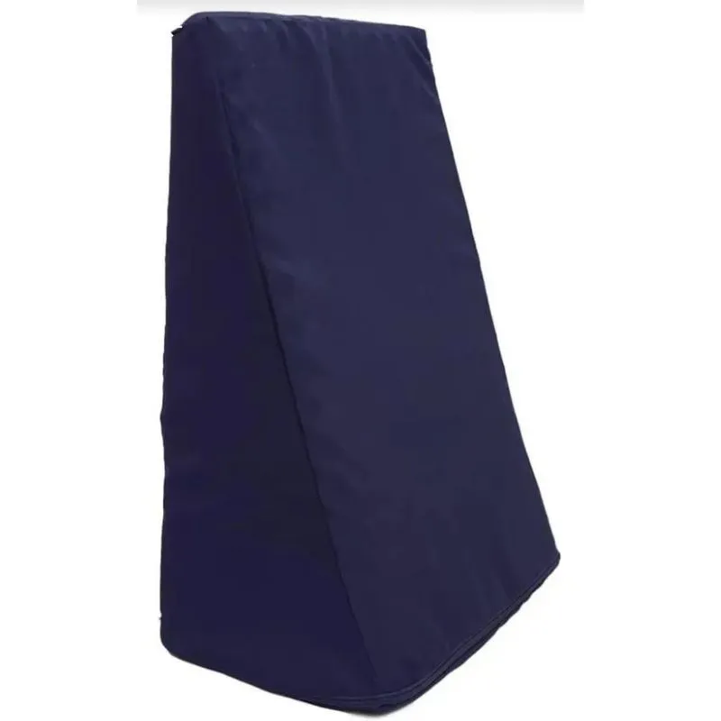 Kit 2 Capas/fronhas Para Suave Encosto Triângular Azul Marin