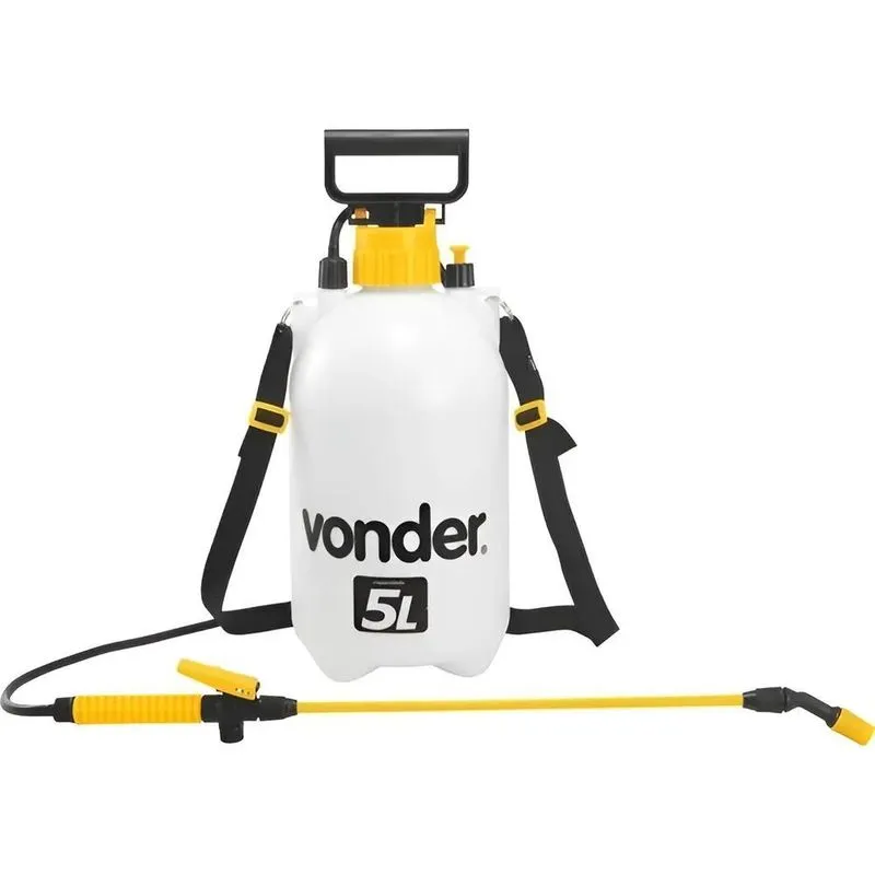 Pulverizador Jardinagem Profissional Lateral 5lt Vonder