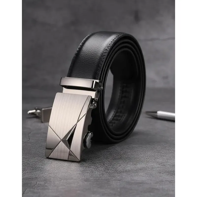 Cinto Social Masculino Preto 120 Cm (pode Cortar E Diminuir)