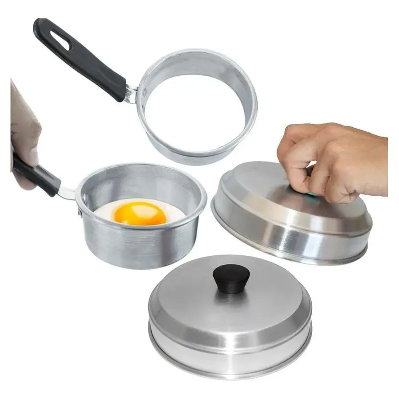 3x 2 Tampa Hamburguer Para Chapa Lanche + 2 Modelador Fritar