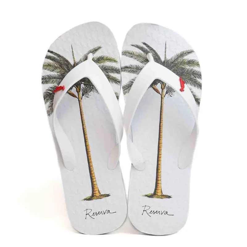 Chinelo Reserva Palmeira Masculino 46 / Branco
