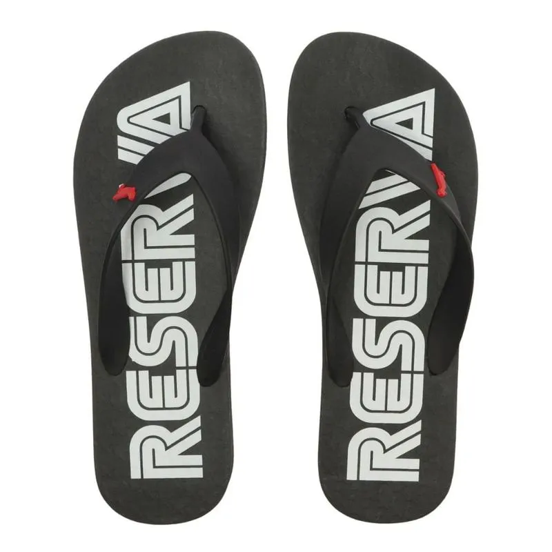 Chinelo Masculino N°43/44 Reserva Contorno Preto Branco (MP)