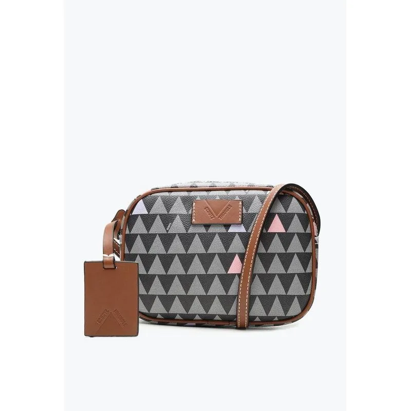 Bolsa tiracolo kate new triangle preta S 50015 0515 0022 schutz