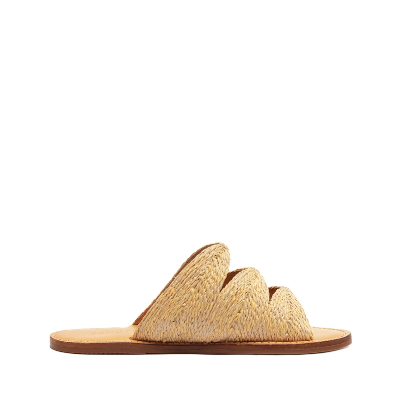Ivy Raffia Sandal 8 / Natural / Raffia