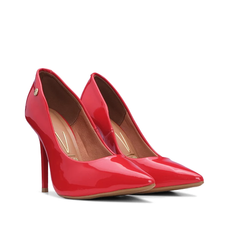 Sapato Salto Alto Mulher Verniz Vermelho 39