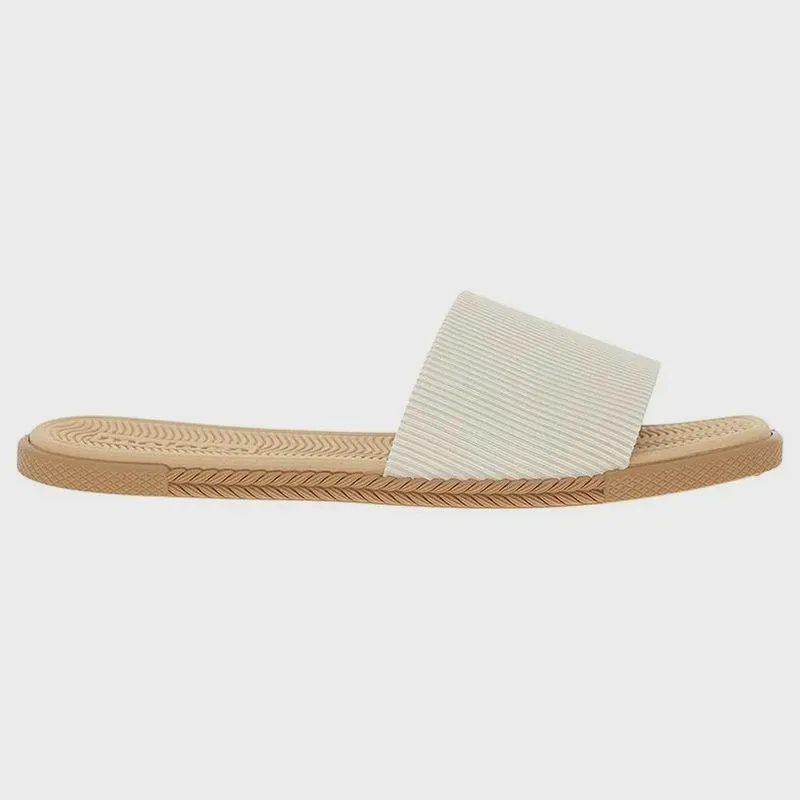Chinelo Feminino Slide Napa Branco Off Moleca 5494.100