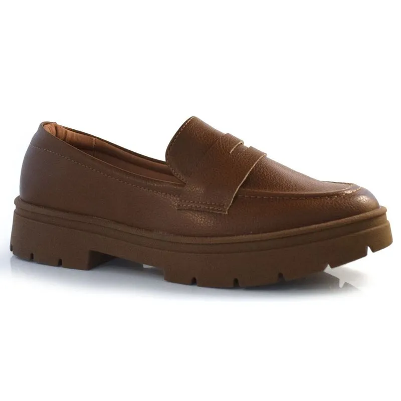 Mocassim Feminino Vizzano Marrom 1422.100.23572 34