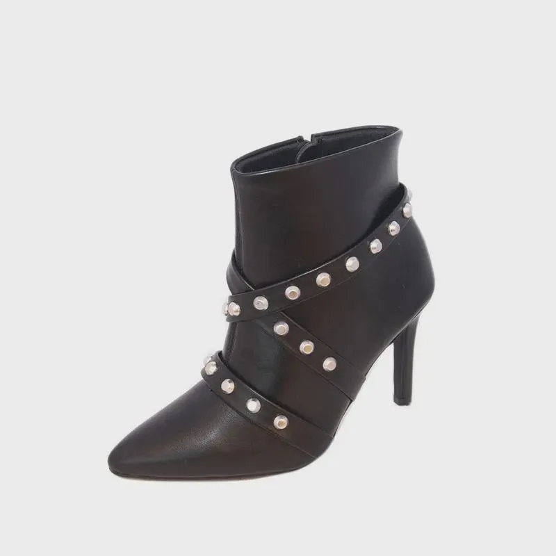 Bota Feminino Vizzano Cano Baixo napa
