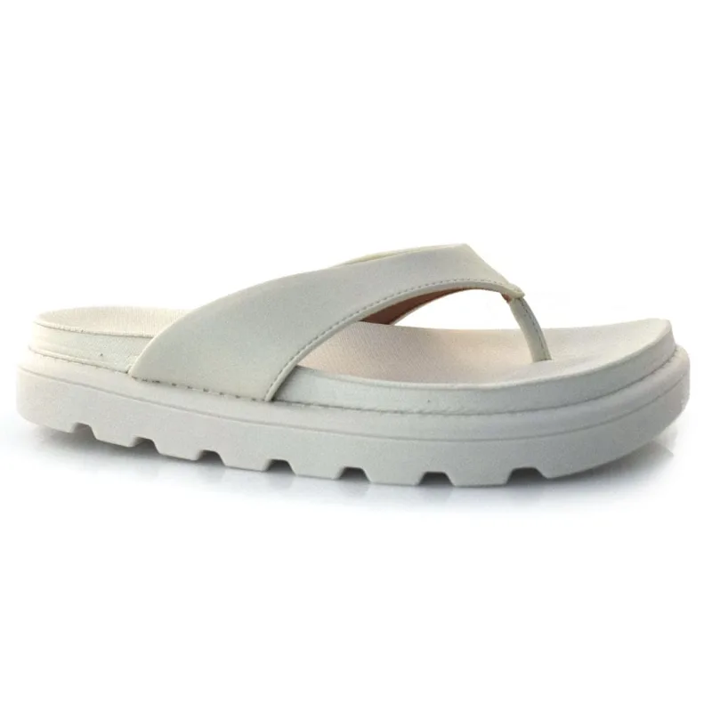 Sandália Flat Feminina Vizzano Off White 6459.126.7286 38