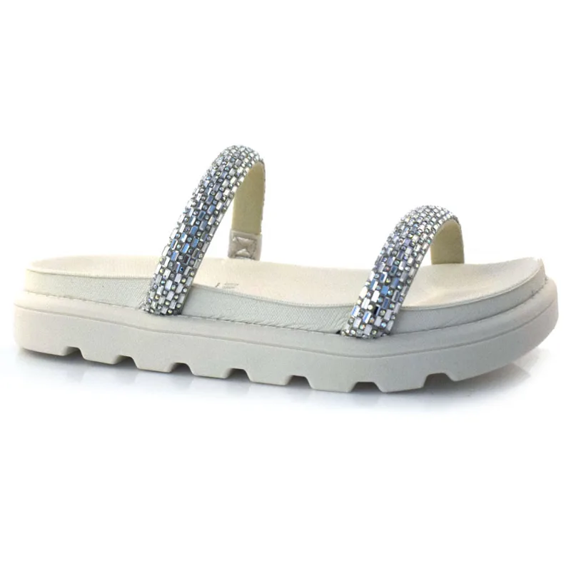 Sandália Flat Feminina Vizzano Off White 6459.128.27113 38