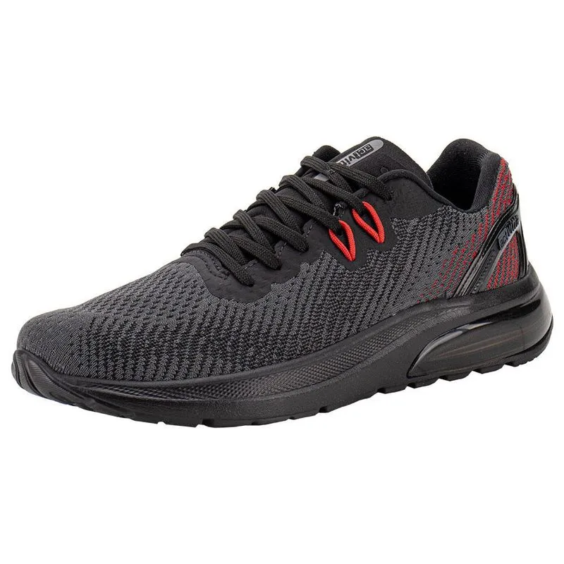 TÊNIS MASCULINO ACTVITTA 4926102 39 / PRETO/VERMELHO