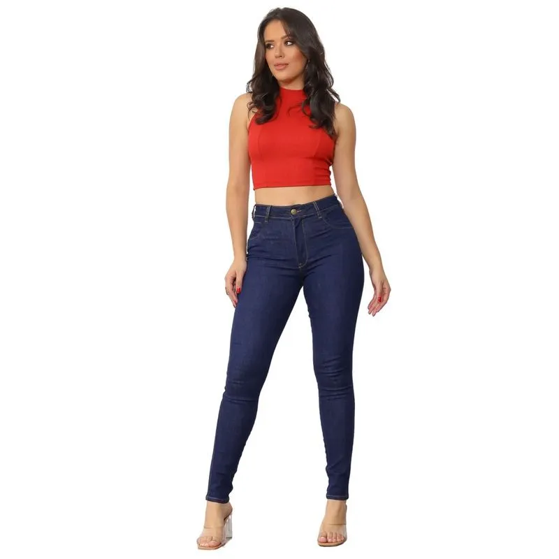 Calça Skinny Cintura Média Ri19 L6885