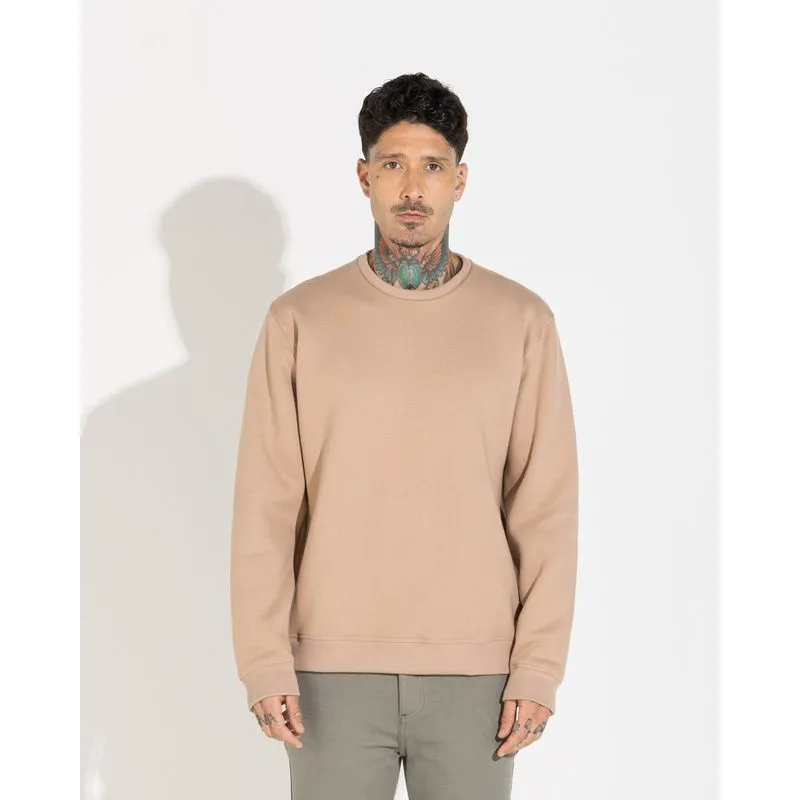 Blusão Moletom Flanelado Marrom - P