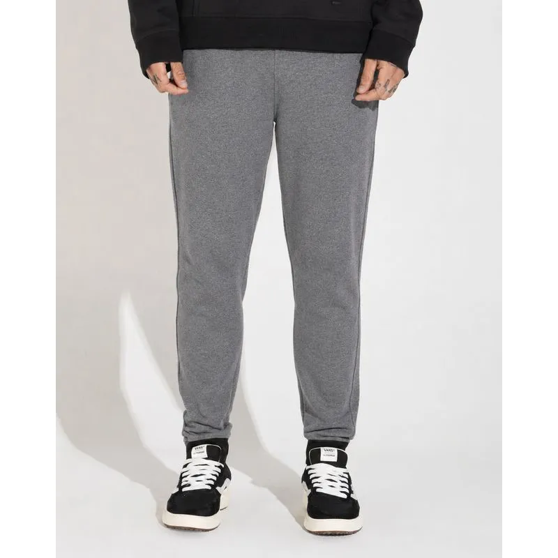 Calça Jogger Moletom Flanelado Cinza - GG